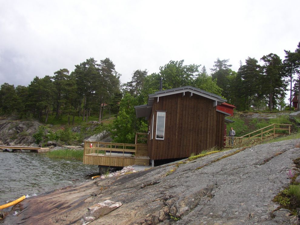 Bastu ritad av Anders Hamrin