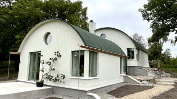 Max miljövänligt hus på Färingsö av Daniel Fagerberg
