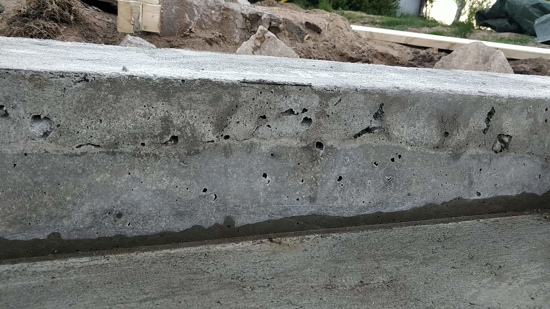 hur snabbt härdar betong