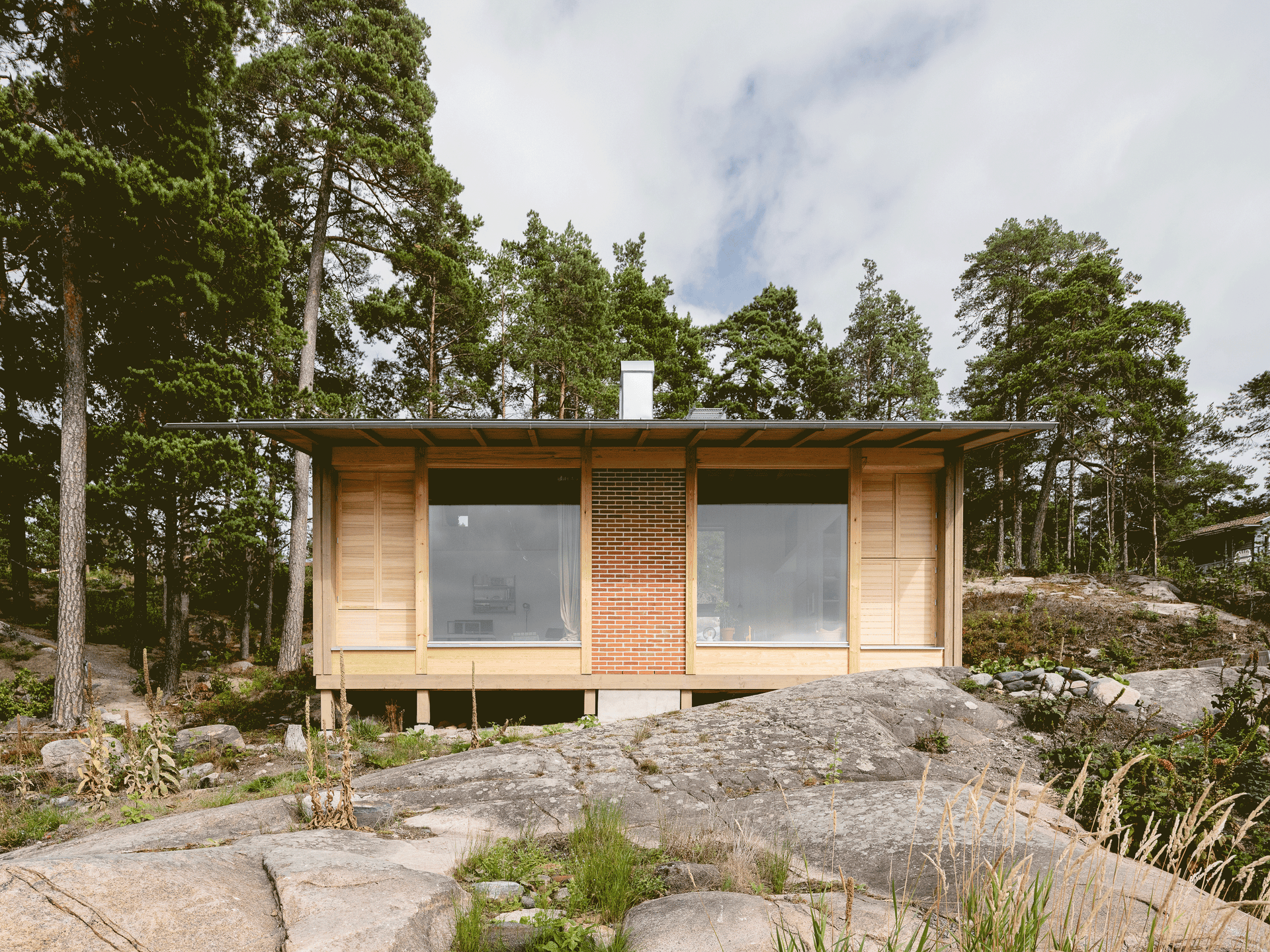 Strandnära fritidshus i Jogersö