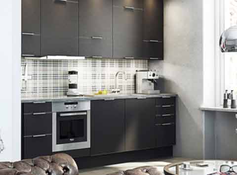 stänkskydd med tapet bakom