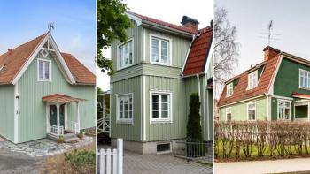 Gröna hus – historia, välja färg, inspiration