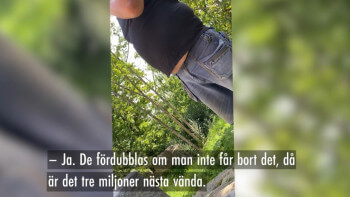 Politiker utpressar ägaren av den svartbyggda borgen