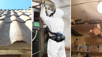 Sanera asbest - arbetsgång och skyddsutrustning