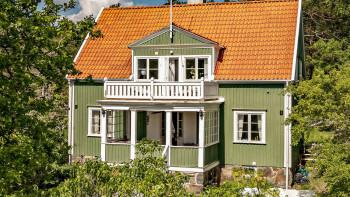 Gröna sköna huset försvann på en killevipp