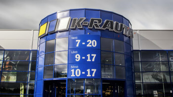 K-Rauta lägger ner i Sverige