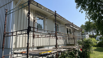 Hur ofta måla om huset?