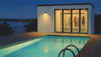 Rättskaos efter att husägare byggde poolhus