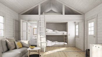 Större attefallshus om du bygger med källare