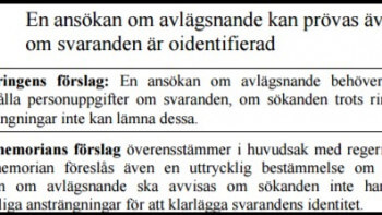 Förslag för att enklare få bort otillåtna från privat mark