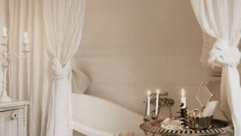 Shabby chic badrum