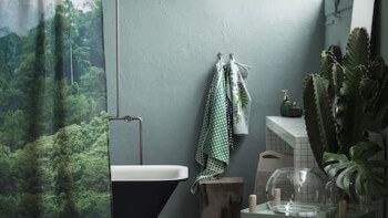 Byt stil i badrummet med duschdraperi