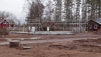 Snart kommer huset!