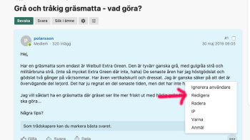 Redigera inlägg du har skrivit - detta gäller och så här gör du