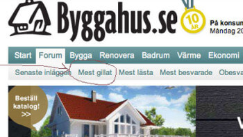 Vilka inlägg i forumet gillar vi?