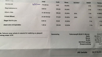Se upp med bluffakturor på mindre summor!