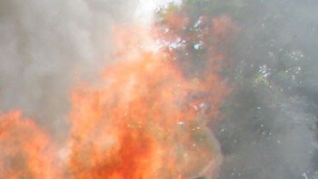 Avfuktare orsakade brand