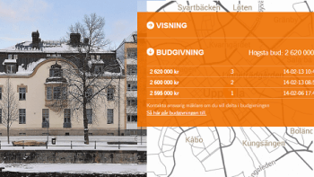 Bra fart på budgivningarna