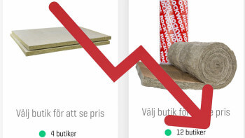 Negativ tillväxt för bygghandeln på nätet