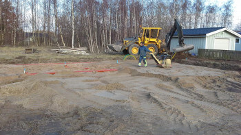 Sommarstugan i Båstad på god väg