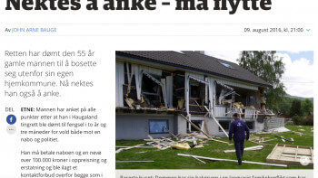 Rev sin brors hus med familjen i