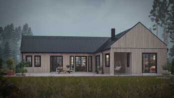 Utvald husmodell: Nymåne (vinkelhus)