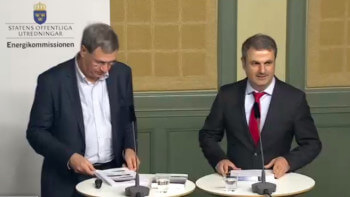 Energikommissionen har lämnat 12 förslag
