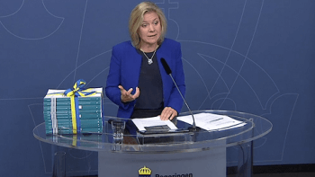 Budgeten här - bekräftar sänkt ROT-avdrag