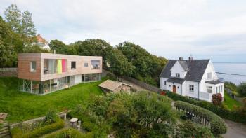 Lekfull arkitektur i Mölle