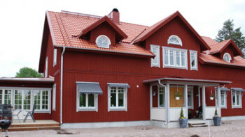 Byggde gård i lösvirke