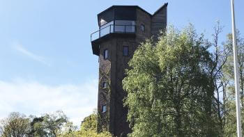 Det tog Robert fem år att renovera Vattentornet i Vejbystrand