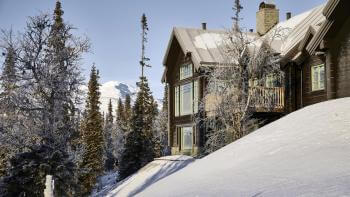 Timmerhuset Telluride vid Åreskutan