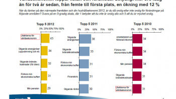 Vad vi svenskar oroar oss för mest