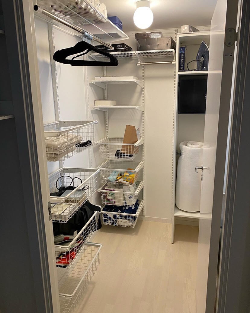 Walk-in gjorde om till kontor