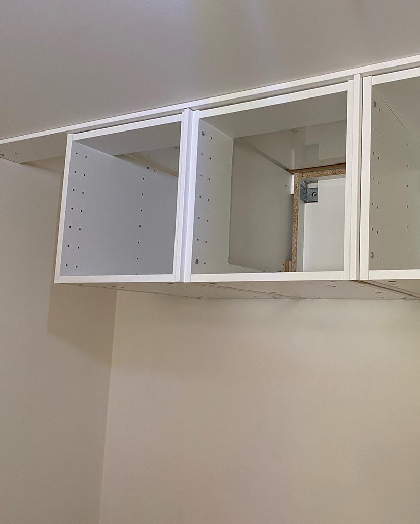 Förvaring runt säng