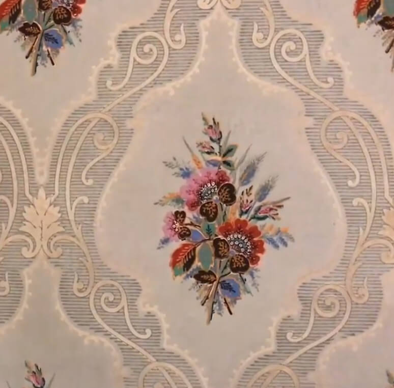 Gammal originaltapet