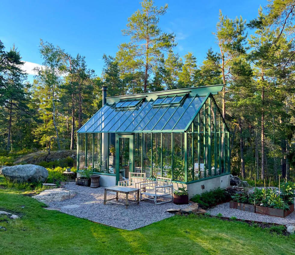 Grönt växthus från Sweden Green House