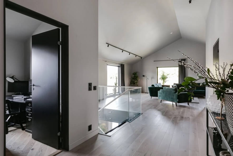 hall trappa glasräcke