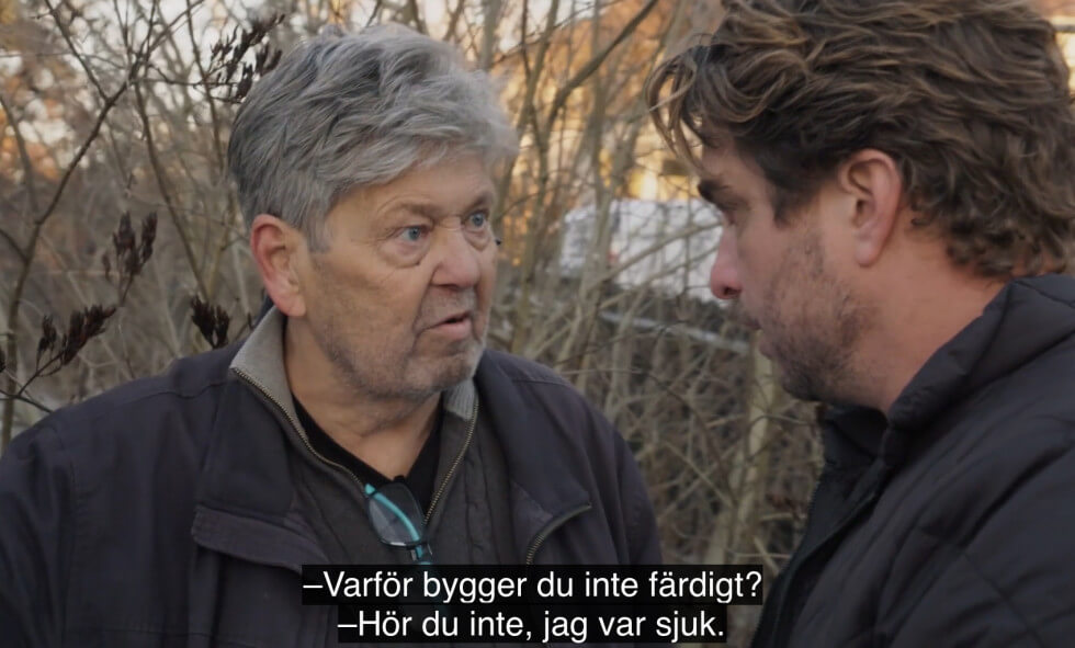 Lennart skyller bygge på sjukdom