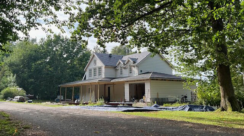 Ny våning på huset