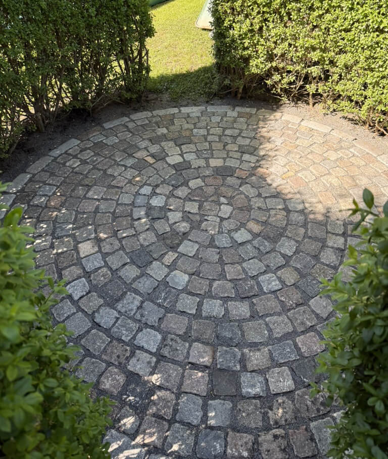 Hårfog på plats
