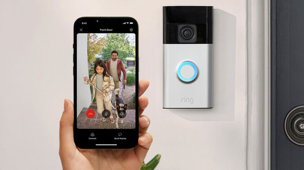 Ring video doorbell