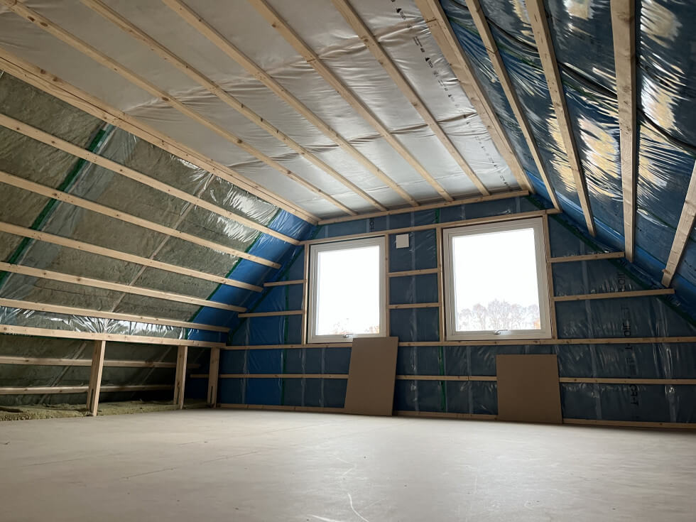 smålandsvillan villa kalmar visningshus klimatskal