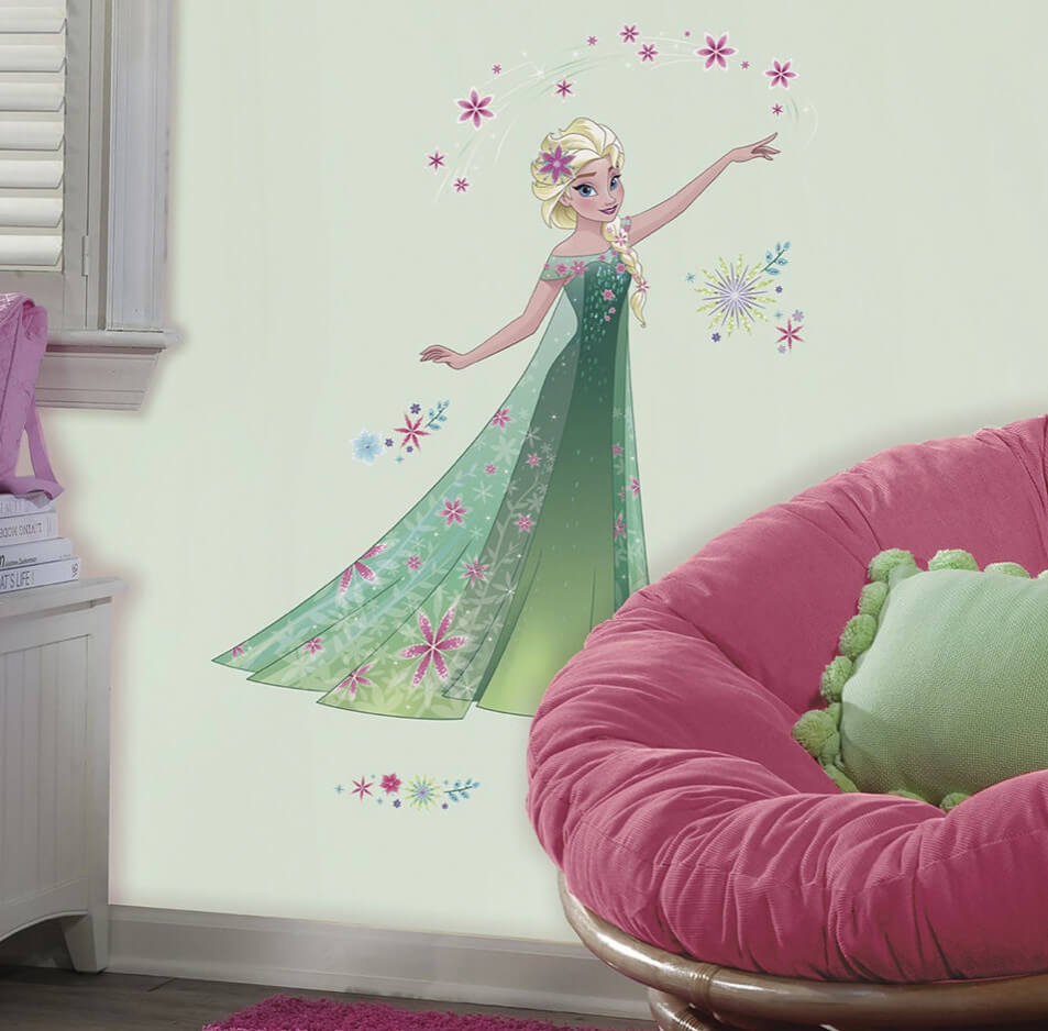 Väggdekor Disney Frozen Fever Elsa