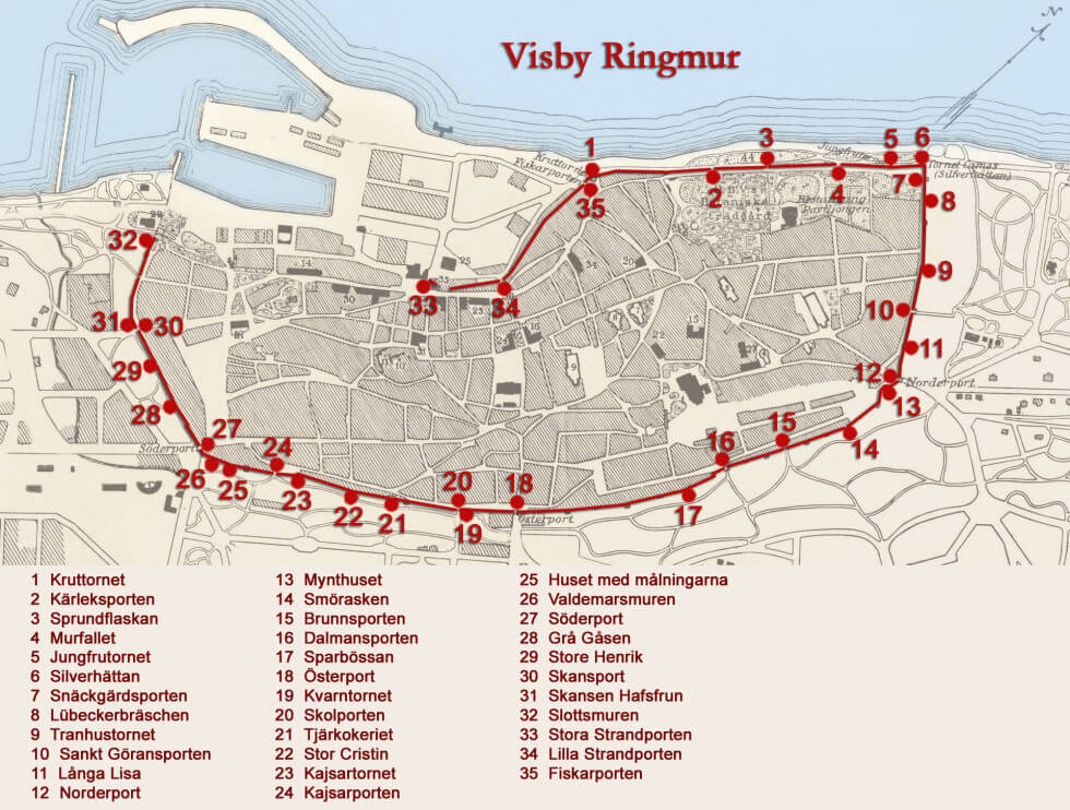 visby ringmur gotland
