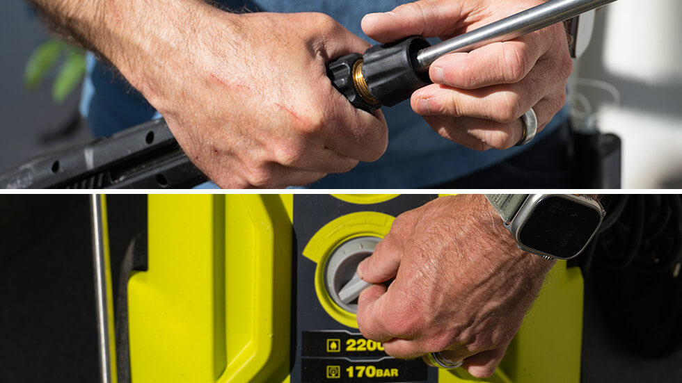Ryobi RY170PWA inte så användarvänlig