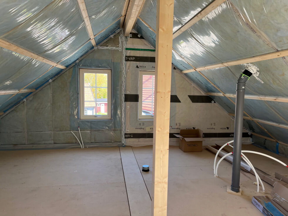 hjaltevadshus visningshus spira 152 oinredd overvaning gavel