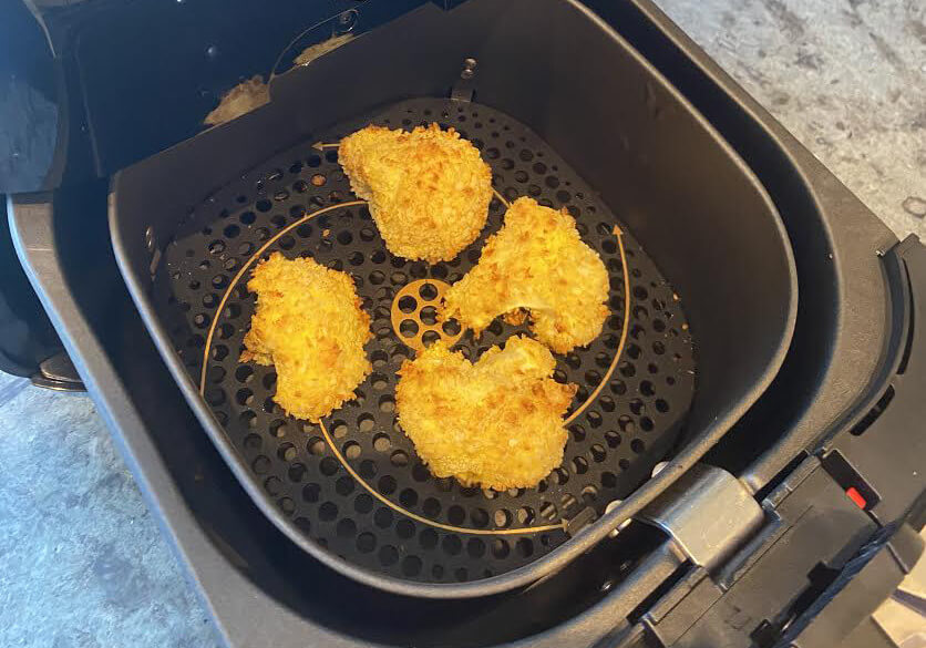 Pankopanerad blomkål