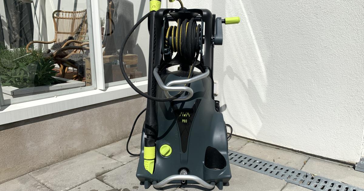 AVA P80 Master XLarge, bundle test högtryckstvätt Byggahus.se