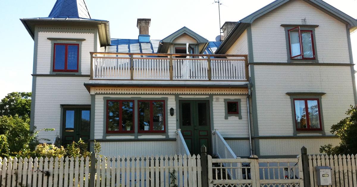 kostnad ommålning av hus